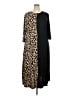 Ashley Stewart Animal Print Black Casual Dress Size 22 Plus - photo 1
