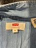 Levi's Blue Sleeveless Button-Down Shirt Size S - photo 7