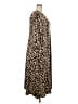 Ashley Stewart Animal Print Black Casual Dress Size 22 Plus - photo 4