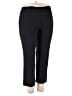 Nina Mclemore Black Active Pants Size 18 - photo 1