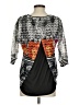 Alberto Makali 100% Polyester Black 3/4 Sleeve Top Size XS - photo 2