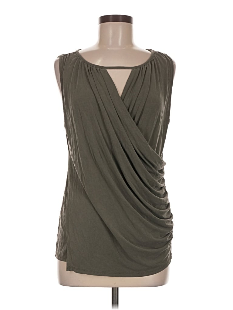Pre-owned Deletta Sleeveless T-shirt In Gray