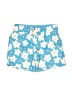 Cat & Jack 100% Recycled Polyester Floral Blue Board Shorts Size 4T - photo 1
