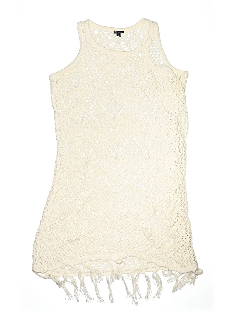 Pre-owned Torrid Swimsuit Cover Up In Ivory