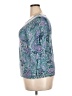 Talbots Paisley Teal Long Sleeve Top Size 2X (estimated, petite) - photo 5