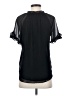 1.State 100% Polyester Black Short Sleeve Blouse Size S - photo 2