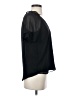 1.State 100% Polyester Black Short Sleeve Blouse Size S - photo 4