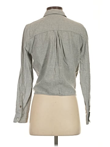 Madewell Flannel Tie-Front Shirt (view 2)