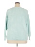 Talbots Teal Pullover Sweater Size 2X - photo 2