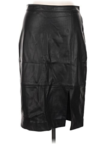Ann Taylor Faux Leather Skirt (view 1)