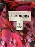 Steve Madden 100% Polyester Floral Pink Long Sleeve Blouse Size S - photo 7