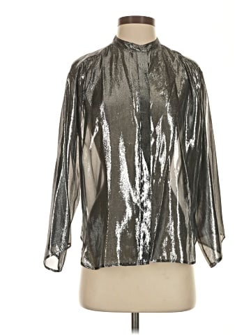 Nili Lotan Long Sleeve Blouse (view 1)
