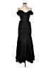Xscape Black Cocktail Dress Size 12 (petite) - photo 1