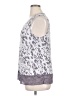 Bali Gray Sleeveless Blouse Size XL - photo 5