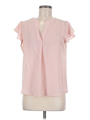 Calvin Klein Short Sleeve Blouse (view 1)
