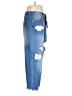 Forever 21 Graphic Blue Jeans Size 30 waist - photo 4