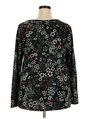 Lane Bryant Long Sleeve T-Shirt (view 2)