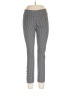 Roz & Ali Houndstooth Gray Casual Pants Size 10 - photo 1