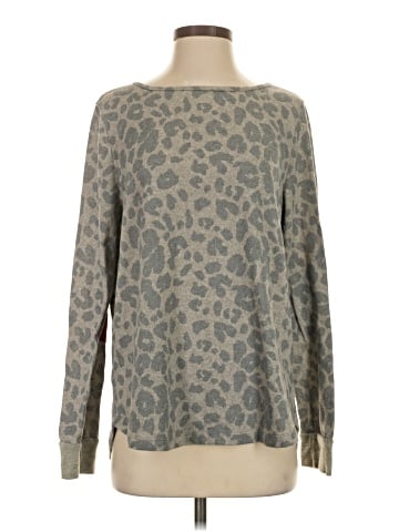 Pink Clover Pullover Sweater (view 1)