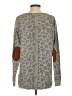 Pink Clover Animal Print Gray Pullover Sweater Size S (estimated) - photo 2