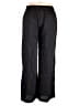 Halogen 100% Polyester Solid Black Casual Pants Size XL - photo 2