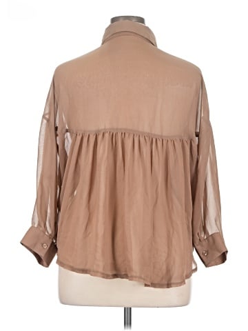 Bar III Long Sleeve Blouse (view 2)