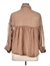 Bar III 100% Polyester Tan Long Sleeve Blouse Size XL - photo 2