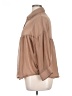 Bar III 100% Polyester Tan Long Sleeve Blouse Size XL - photo 5