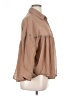 Bar III 100% Polyester Tan Long Sleeve Blouse Size XL - photo 4