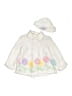 Daisy Kingdom 100% Polyester White Raincoat Size 4 - photo 1