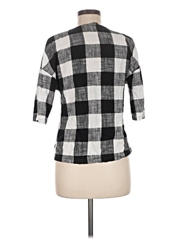 Zara Basic 3/4 Sleeve Blouse (view 2)