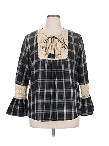 Studio West 3/4 Sleeve Blouse (view 1)