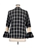Studio West 100% Cotton Black 3/4 Sleeve Blouse Size XL - photo 2