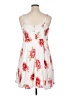 Old Navy 100% Polyester Floral White Casual Dress Size XL - photo 2