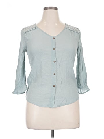 Mine 3/4 Sleeve Blouse (view 1)