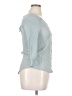 Mine Teal 3/4 Sleeve Blouse Size XL - photo 4