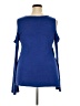 Roz & Ali 100% Acrylic Blue Long Sleeve Top Size 2X - photo 2