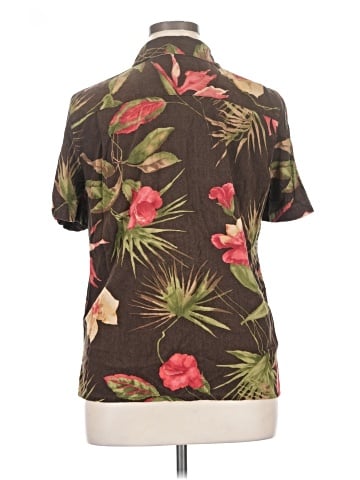 Alfred Dunner Short Sleeve Silk Top (view 2)