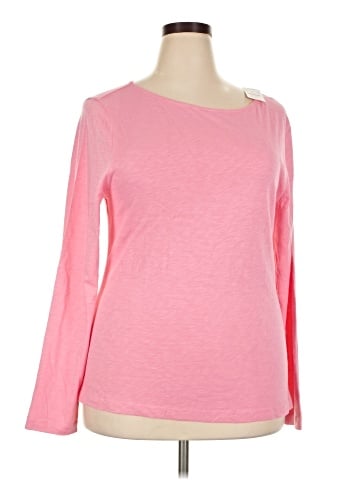 J.Crew Factory Store 3/4 Sleeve T-Shirt (view 1)