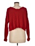 Mi ami 100% Polyester Red Pullover Sweater Size M - photo 2