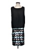 Ella Moss 100% Polyester Chevron-herringbone Black Cocktail Dress Size XS - photo 1