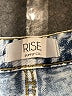 rise 100% Cotton Stars Blue Jeans Size 11 - photo 7