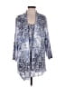 JM Collection 100% Polyester Blue 3/4 Sleeve Blouse Size 2X - photo 1