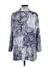 JM Collection 100% Polyester Blue 3/4 Sleeve Blouse Size 2X - photo 2