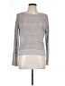 guinevere Metallic Gray Pullover Sweater Size L - photo 1
