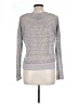 guinevere Metallic Gray Pullover Sweater Size L - photo 2