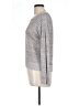 guinevere Metallic Gray Pullover Sweater Size L - photo 5