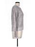 guinevere Metallic Gray Pullover Sweater Size L - photo 4