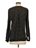 Covington 100% Polyester Polka Dots Black Long Sleeve Blouse Size S - photo 2