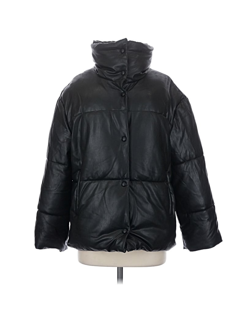 Pre-owned Avec Les Filles Snow Jacket In Black